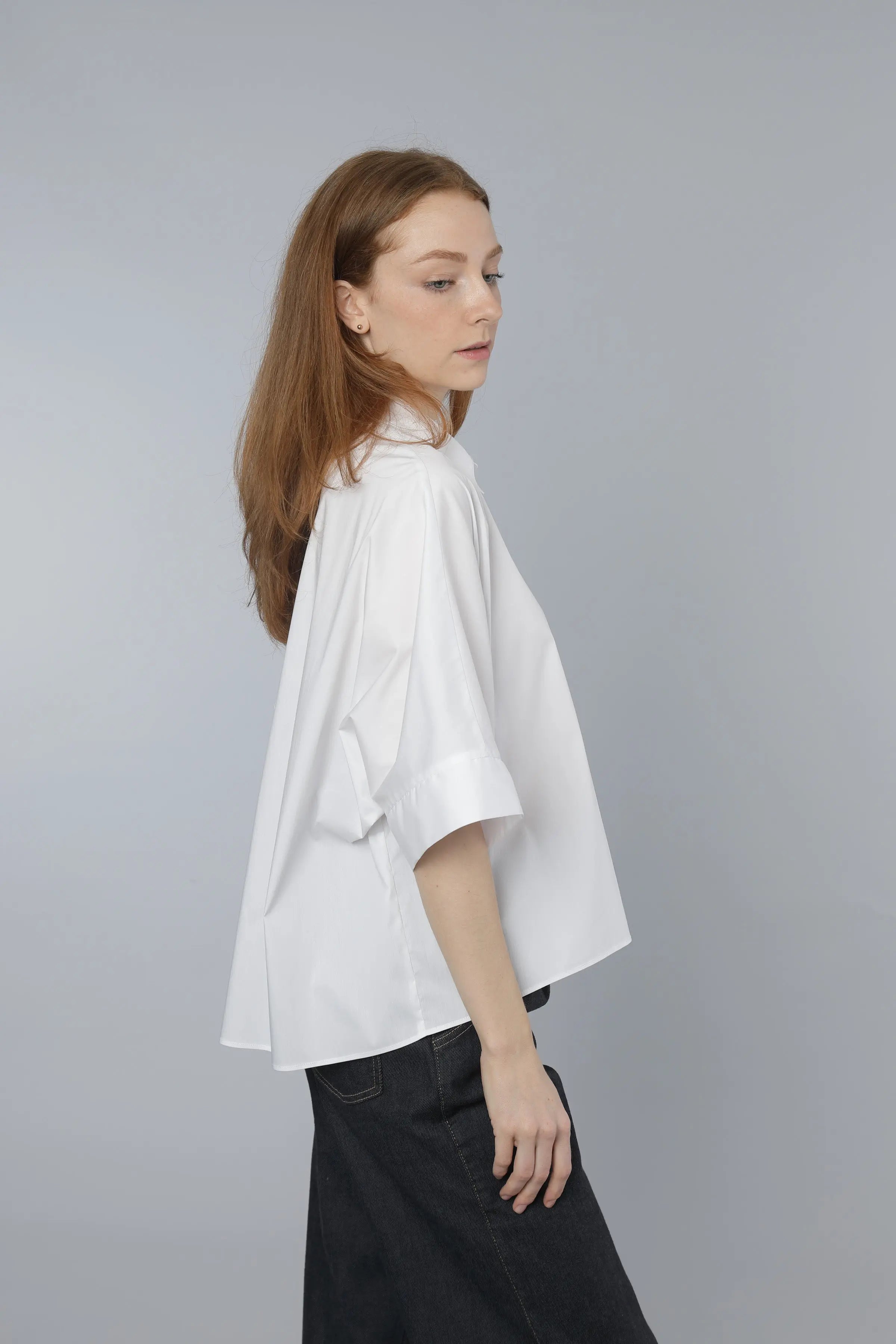 Baumwollbluse WHITE Nadine H