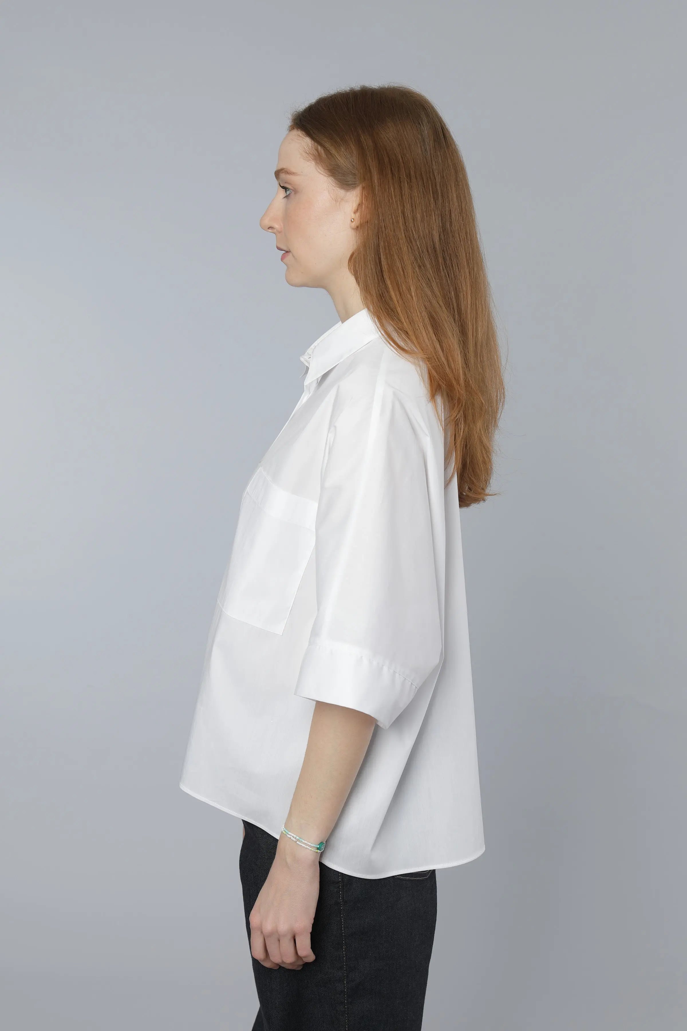 Baumwollbluse WHITE Nadine H