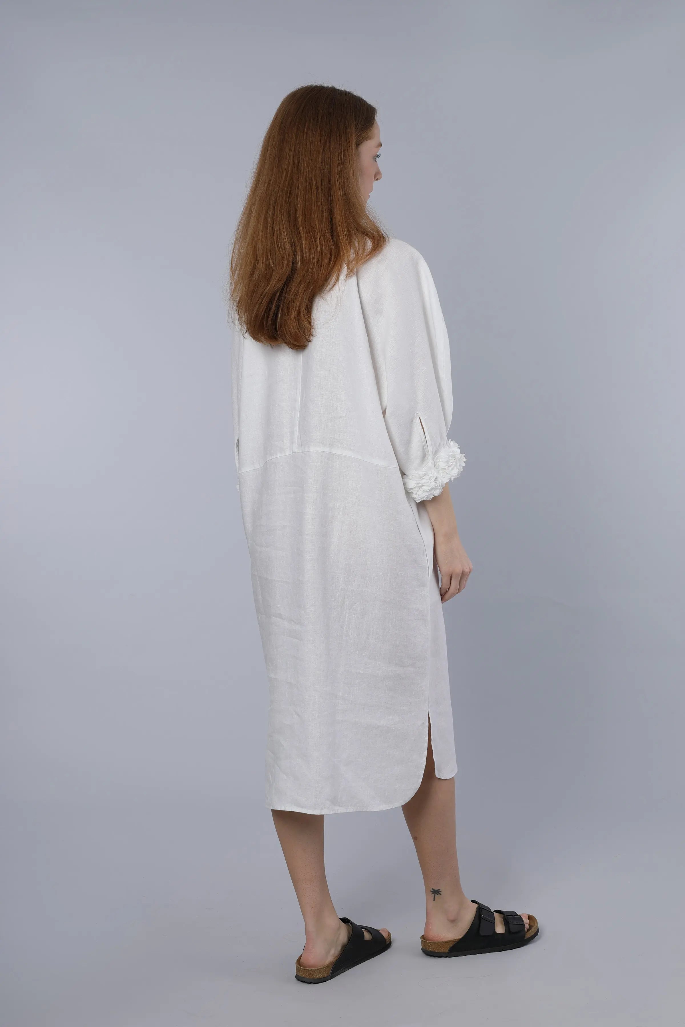 Leinenkleid WHITE Nadine H