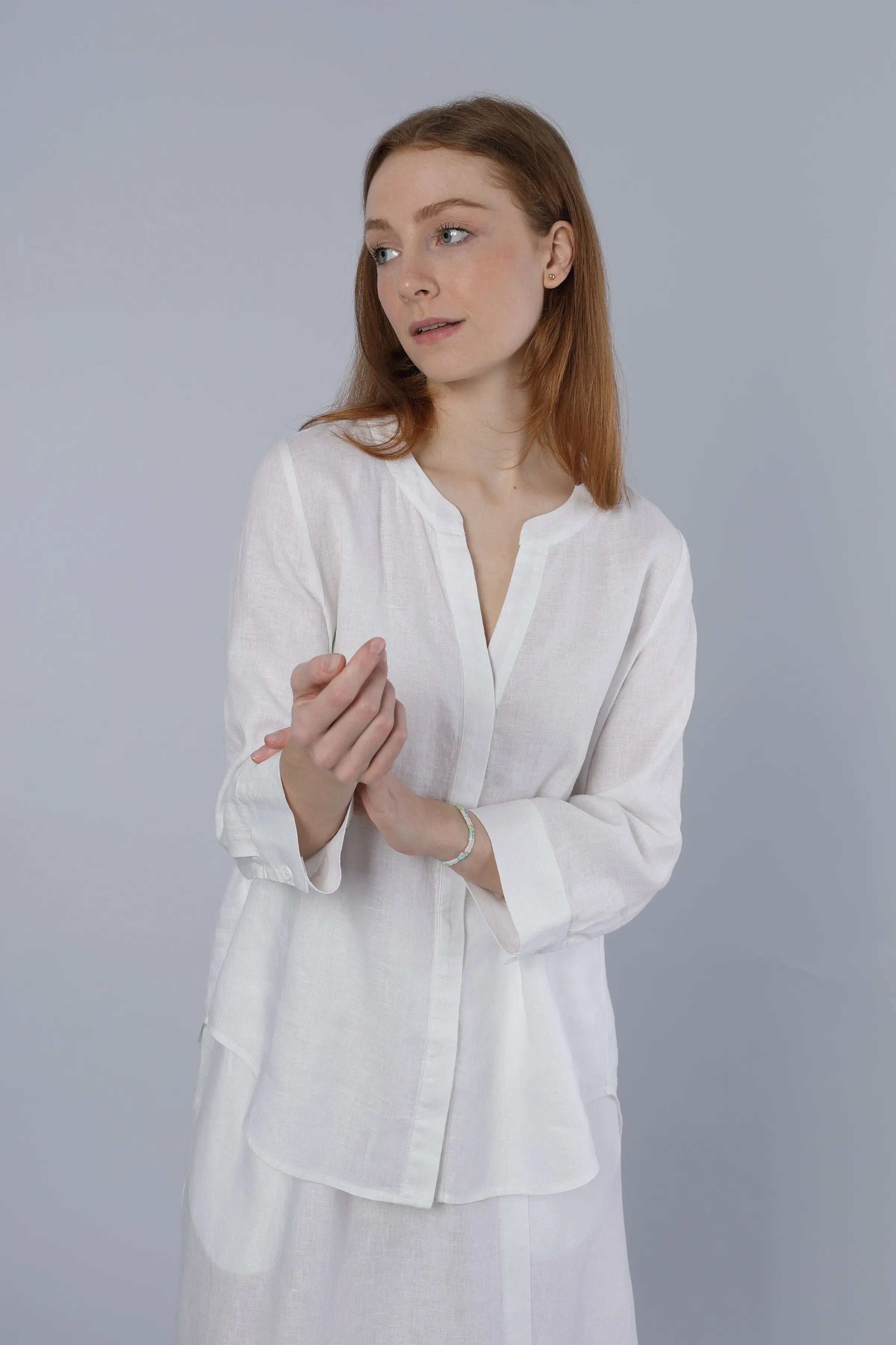 Leinenbluse WHITE Nadine H