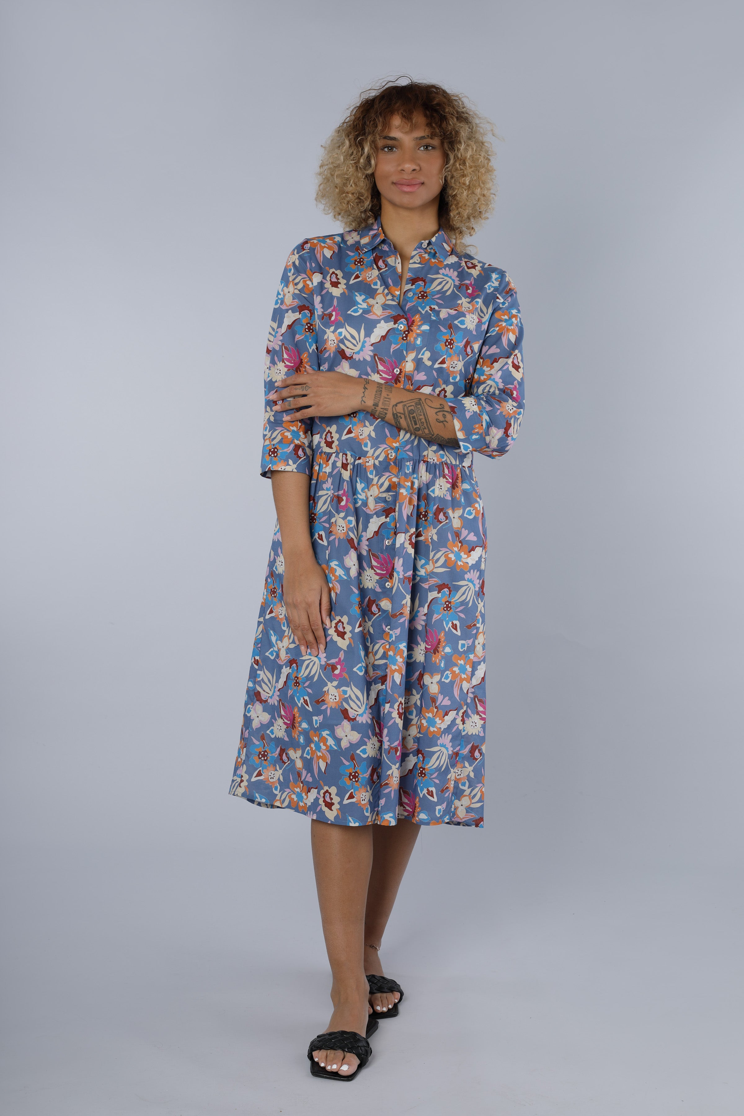 Zomerjurk MULTICOLOUR BLAUW