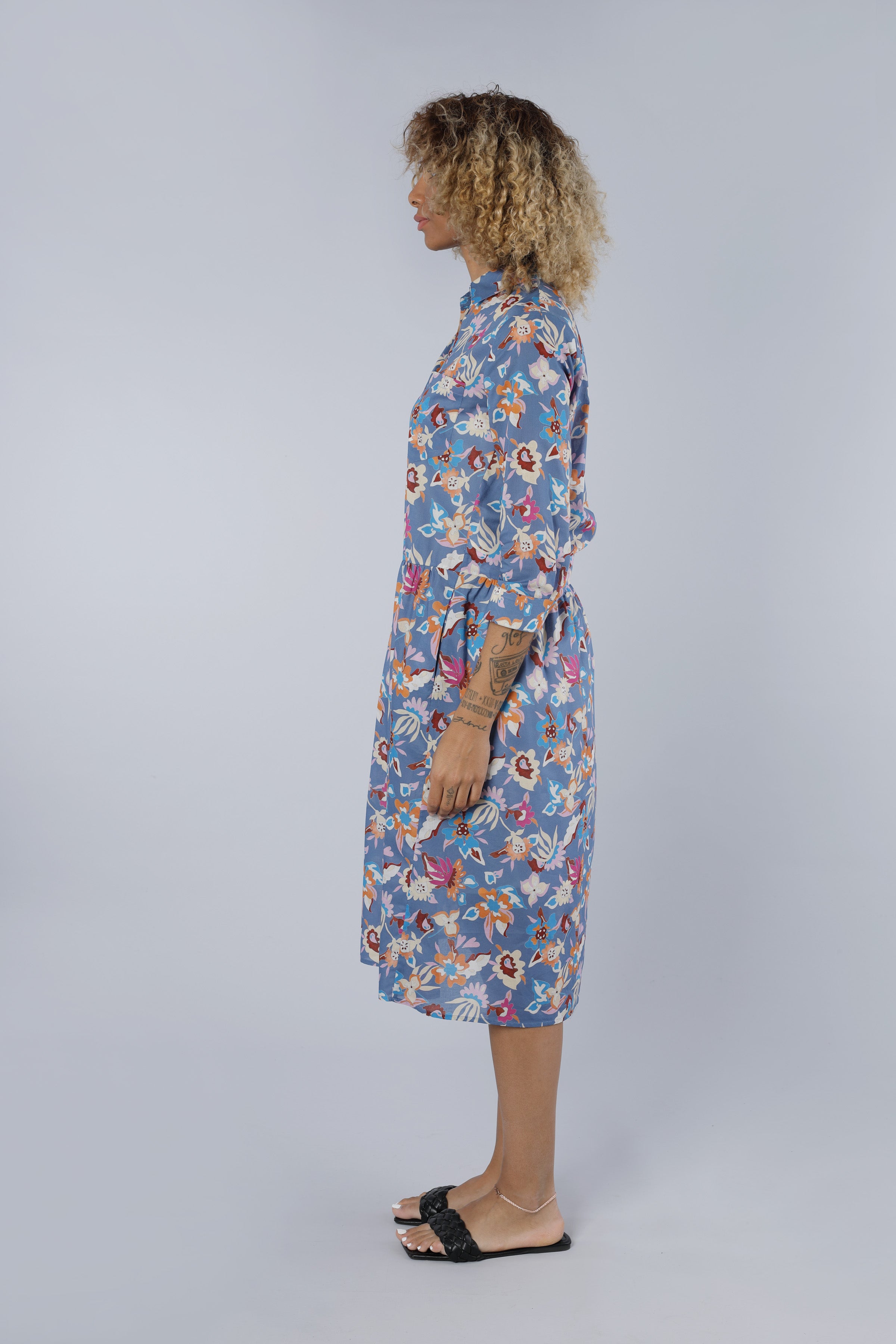Zomerjurk MULTICOLOUR BLAUW