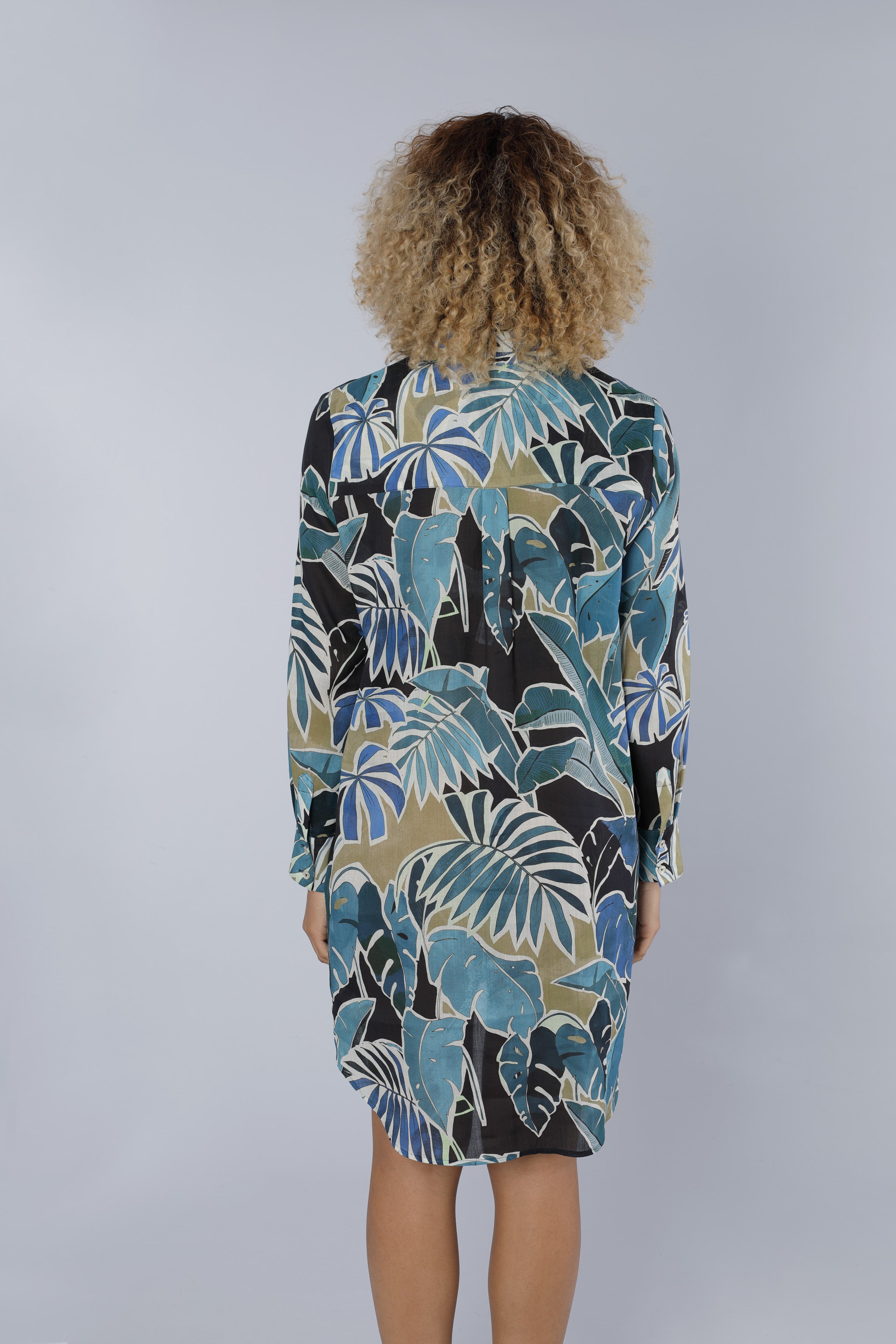 Sommerkleid MULTICOLOUR BLUE