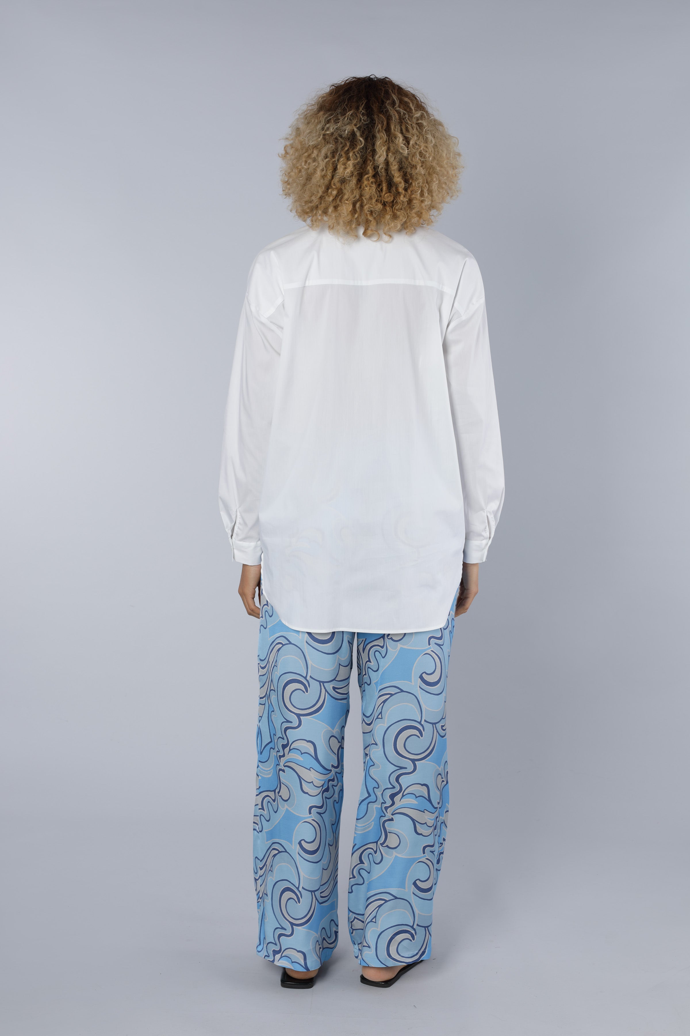 Cotton blouse WHITE