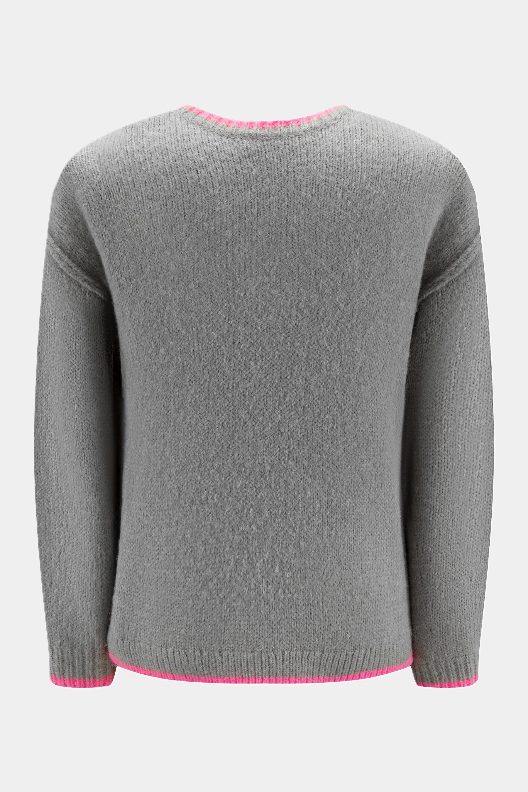Six-o-seven Pullover mit Emoji LIGHT GREY