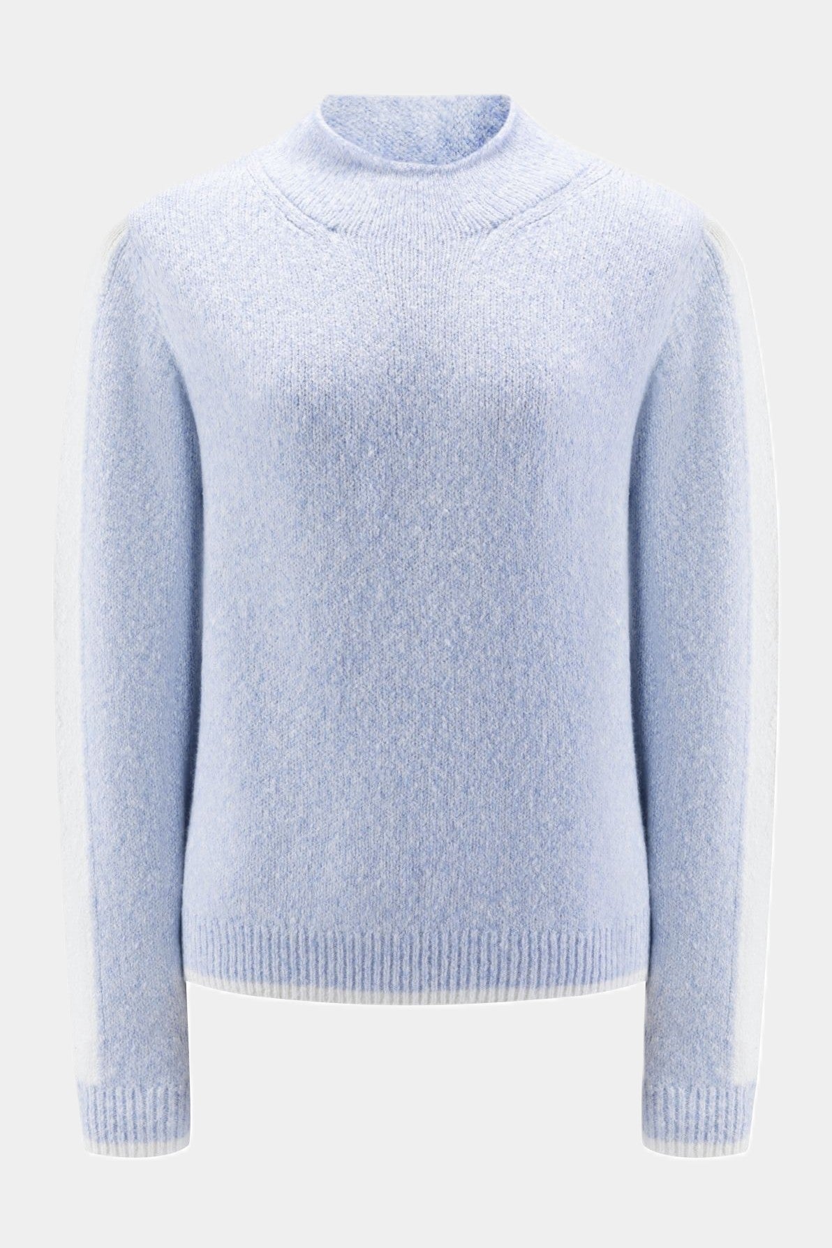 Six-o-seven modern stand-up collar sweater LIGHT BLUE L/G MISSING