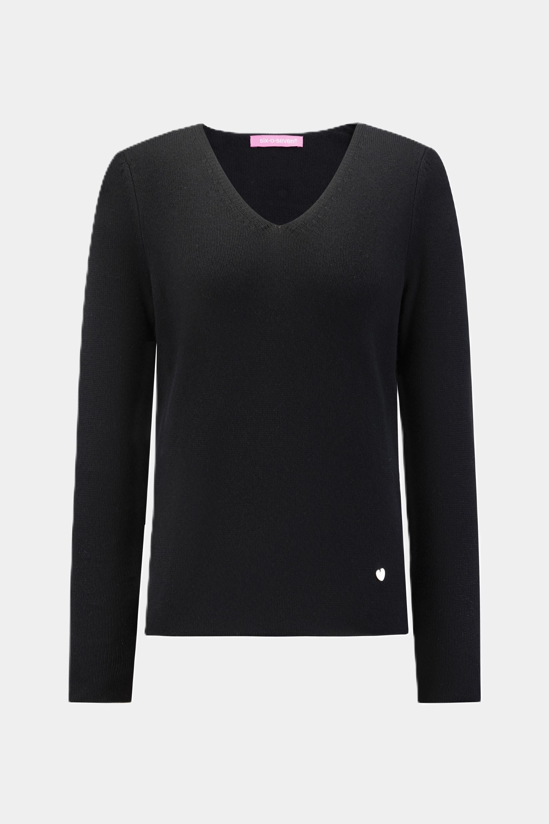 Strickpullover BLACK