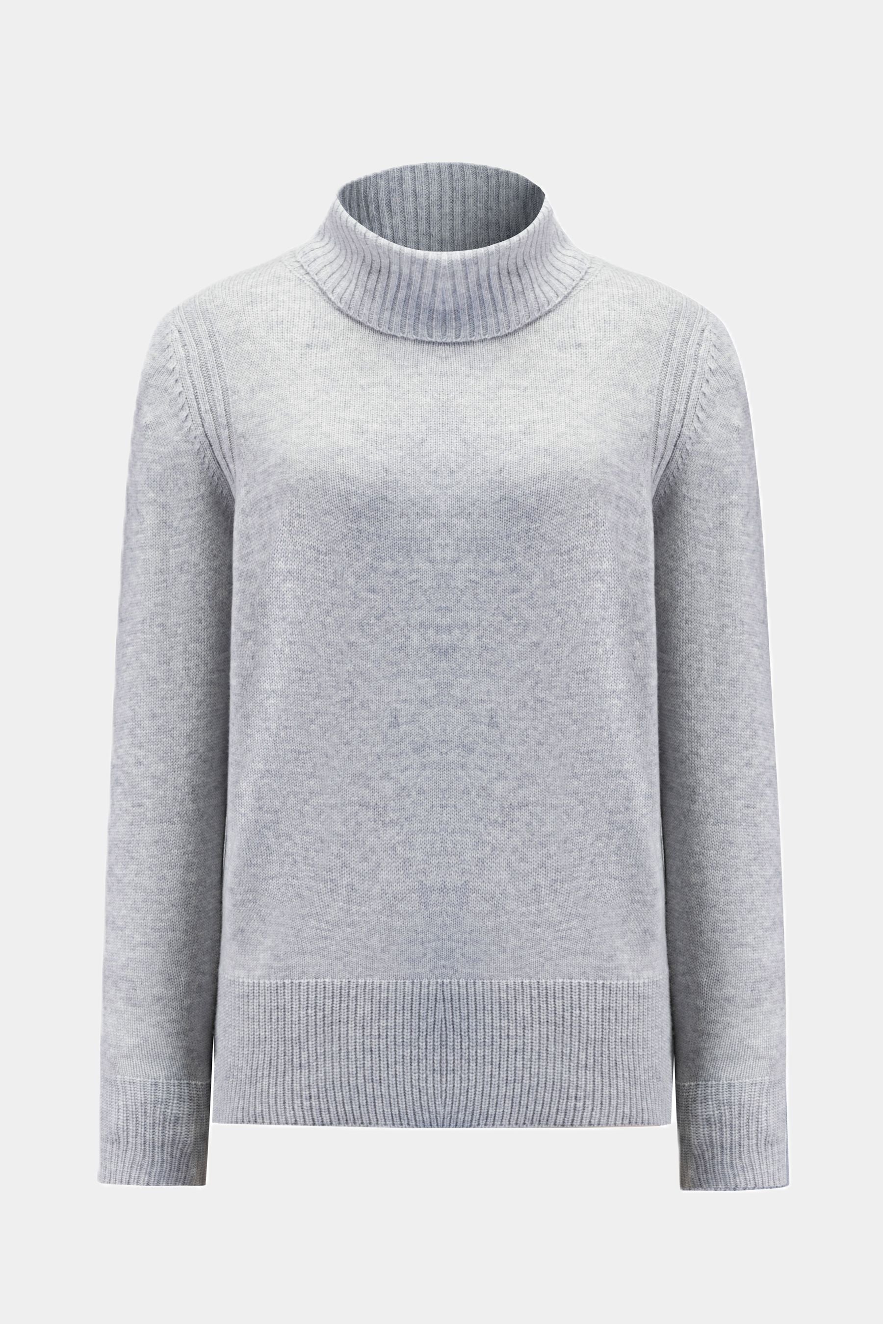 Rollkragenpullover LIGHT GREY