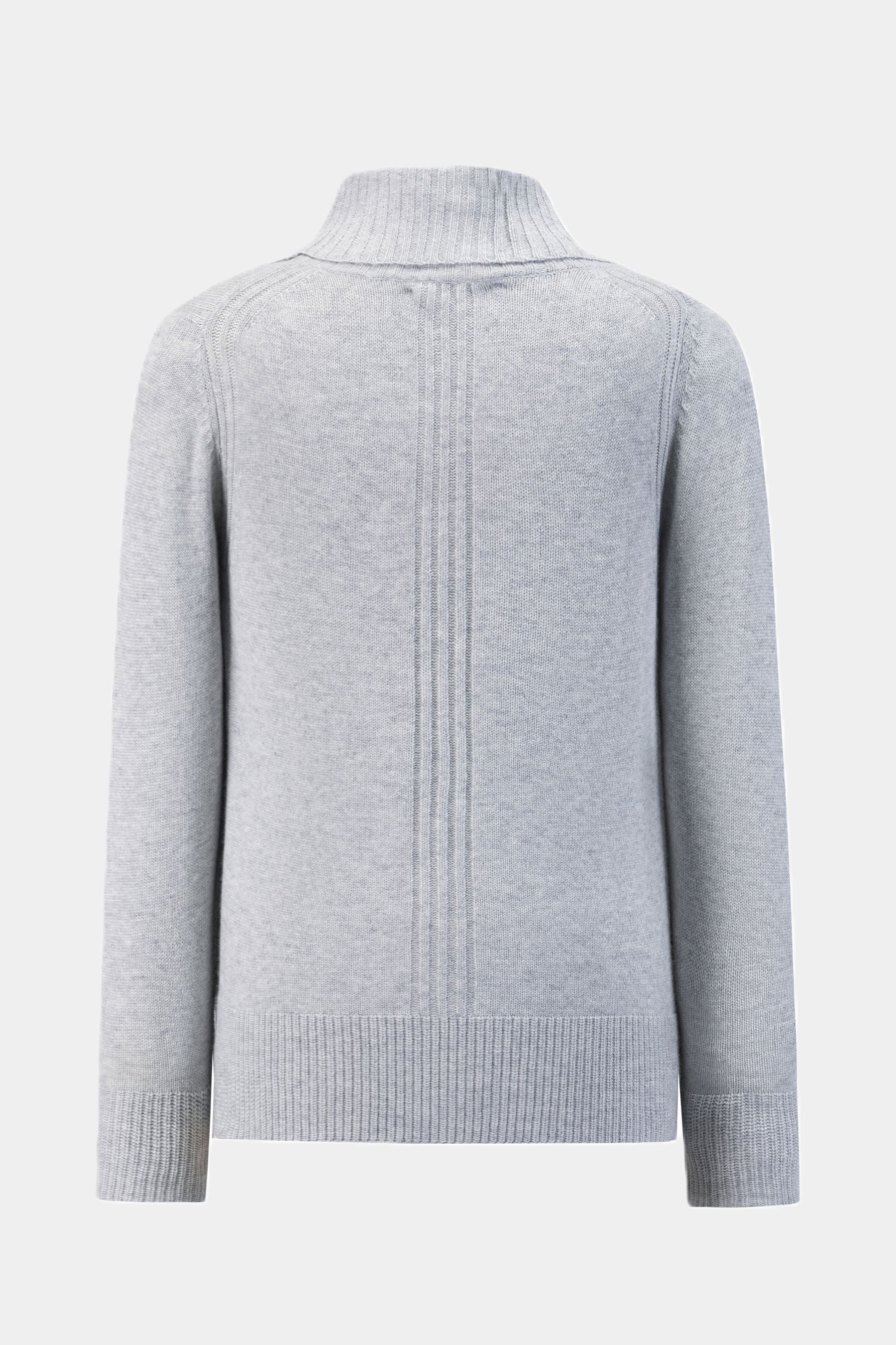 Rollkragenpullover LIGHT GREY