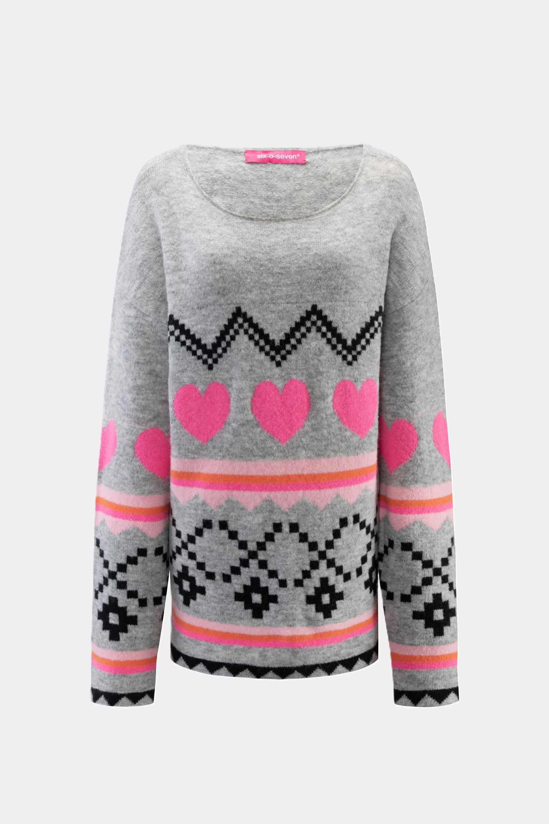 Strickpullover LIGHT GREY