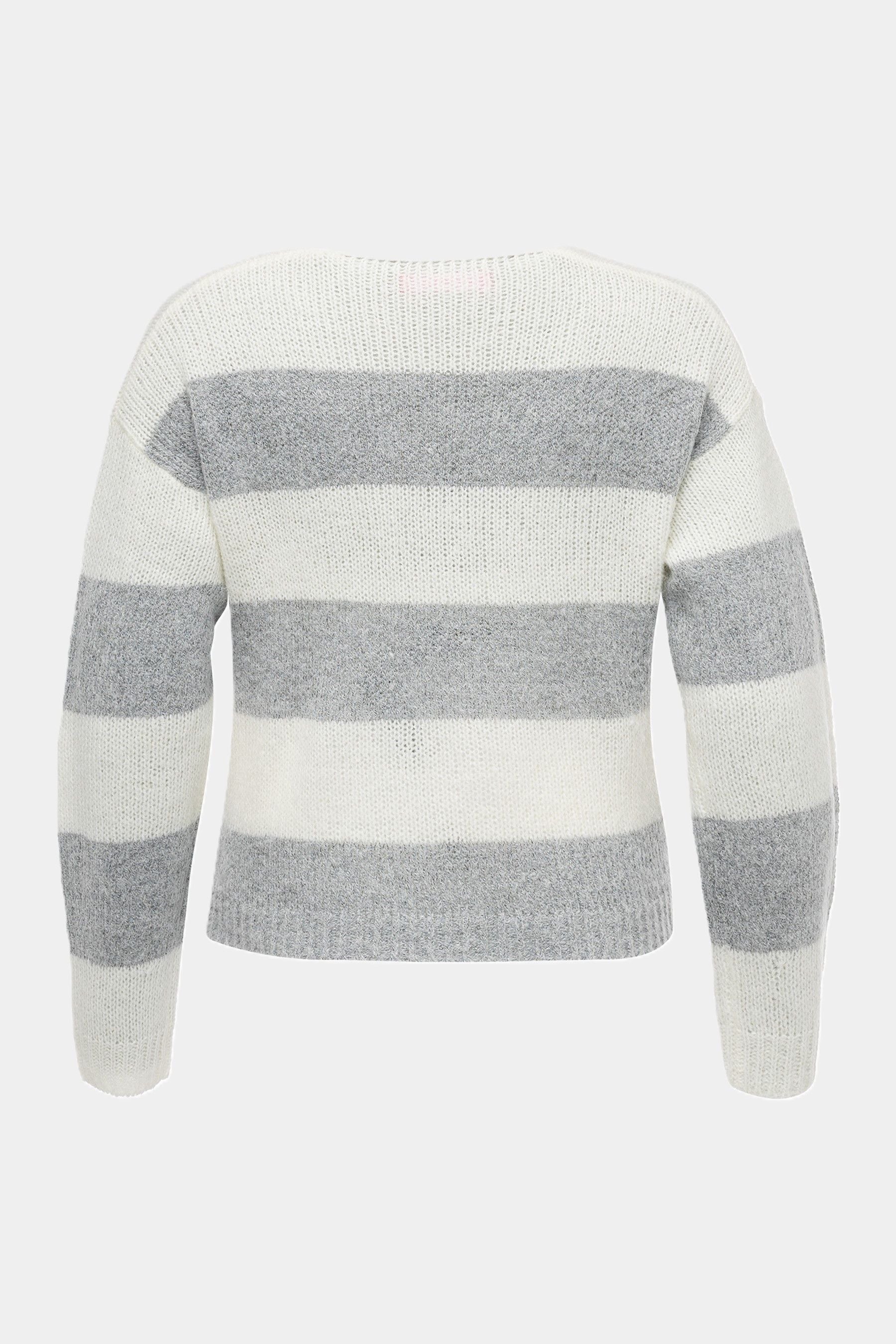 Pull en tricot GRIS CLAIR
