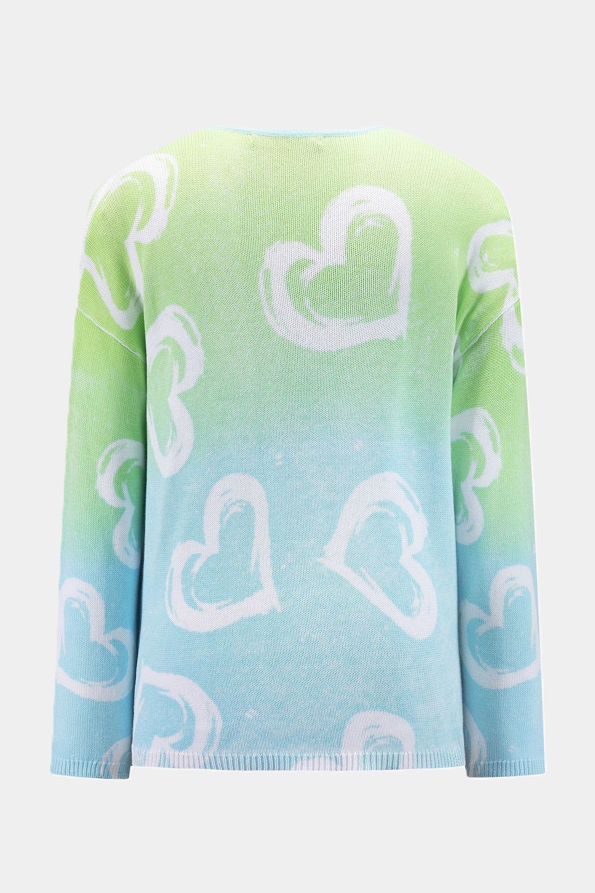 Cardigan en coton TURQUOISE