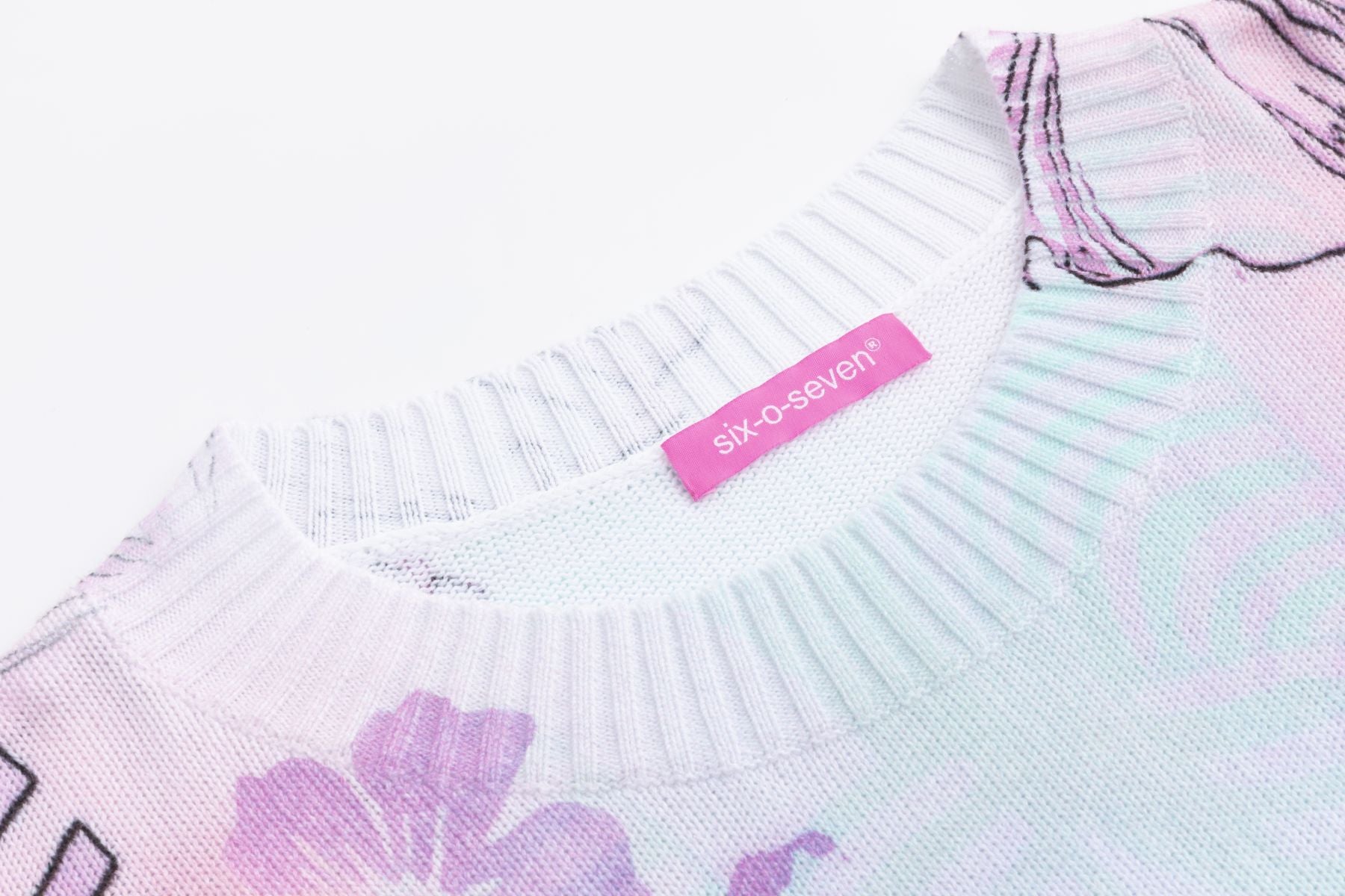 Baumwoll Strickpullover FLAMINGO