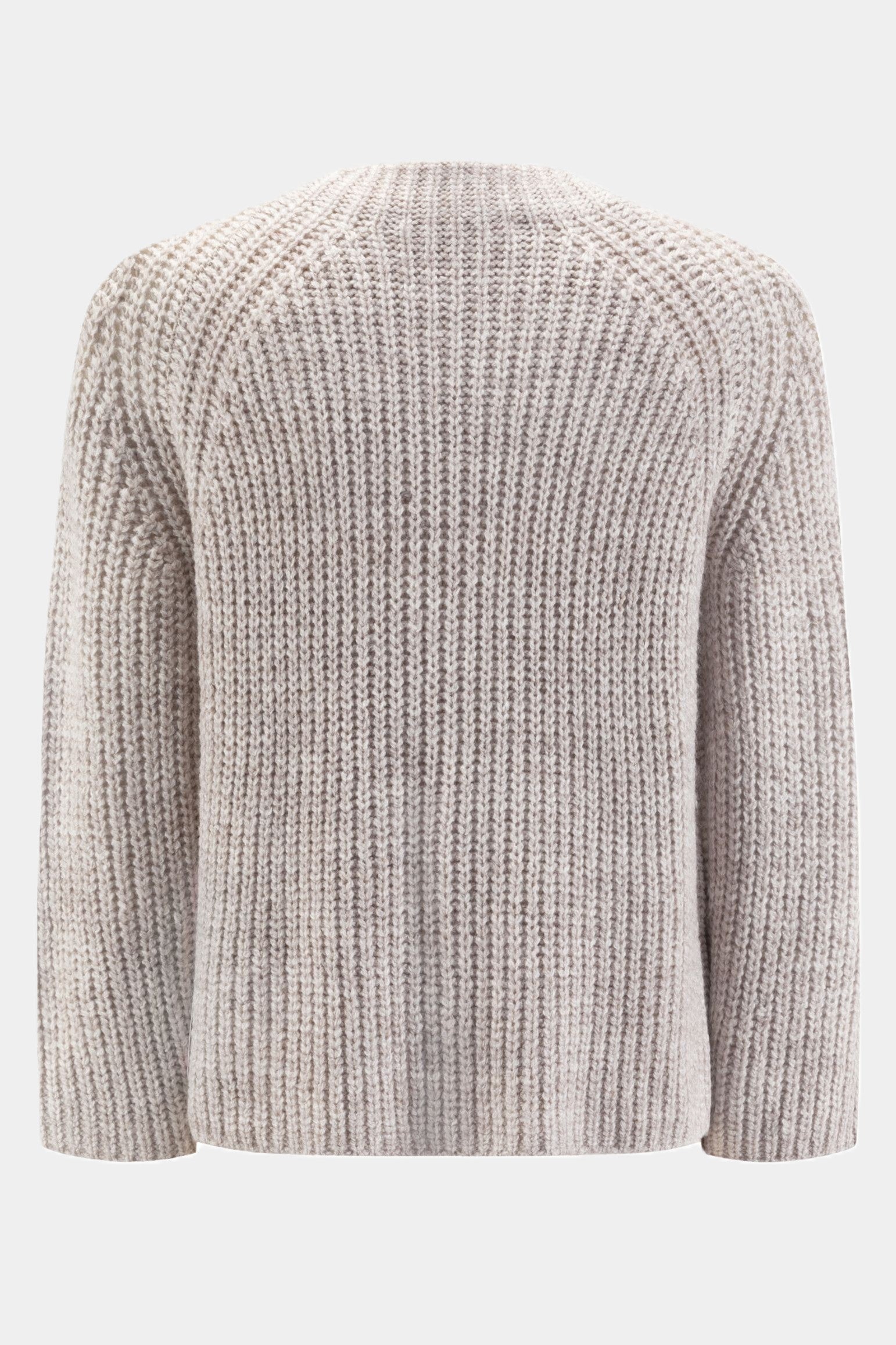six-o-seven Grobstrickpullover mit Rundhals KITT