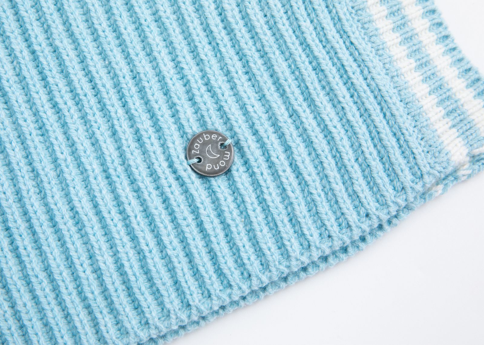 Baumwollpullover TURQUOISE