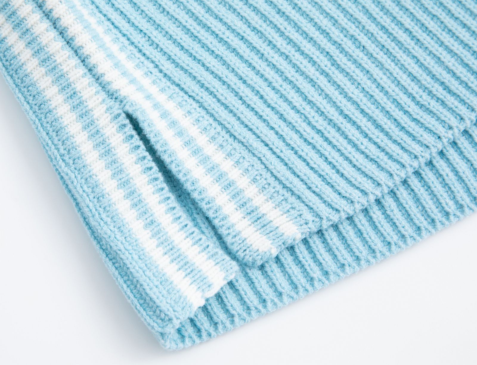 Baumwollpullover TURQUOISE