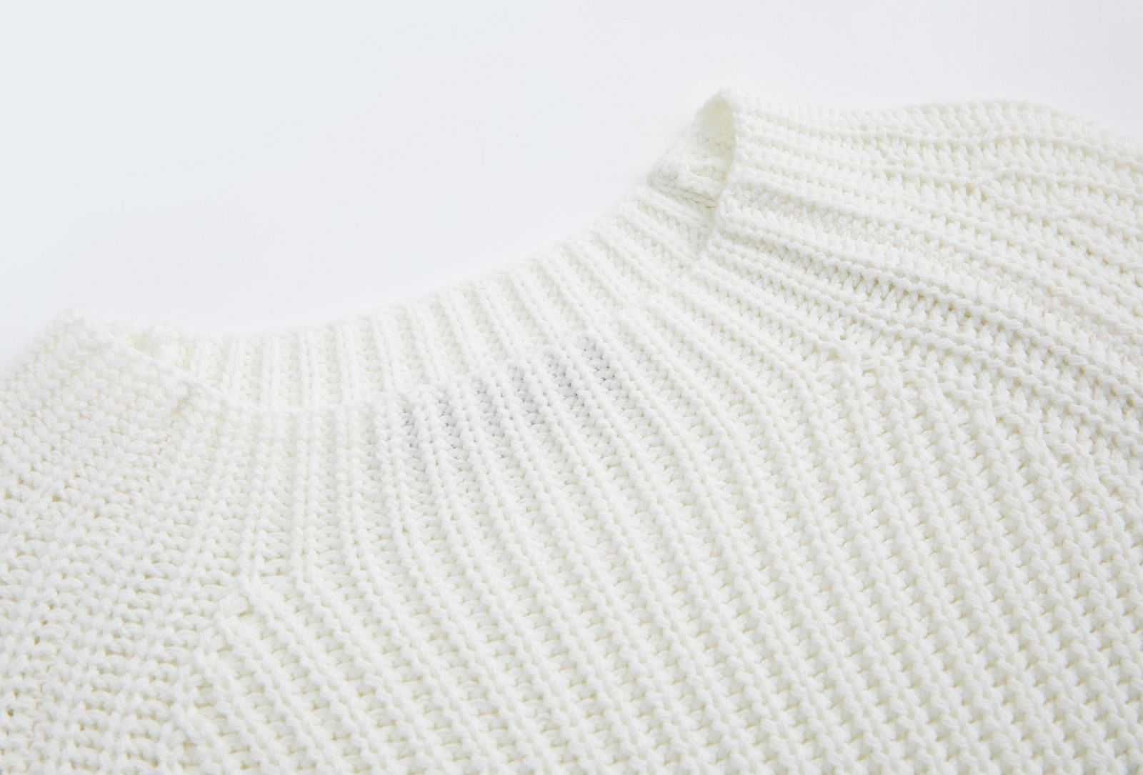 Cotton sweater TURQUOISE
