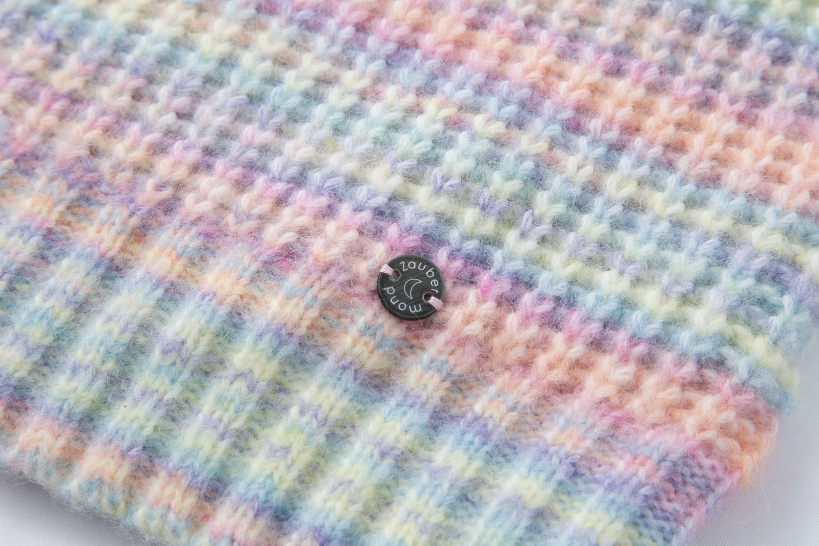 Strikpullover met opstaande kraag MULTICOLOR
