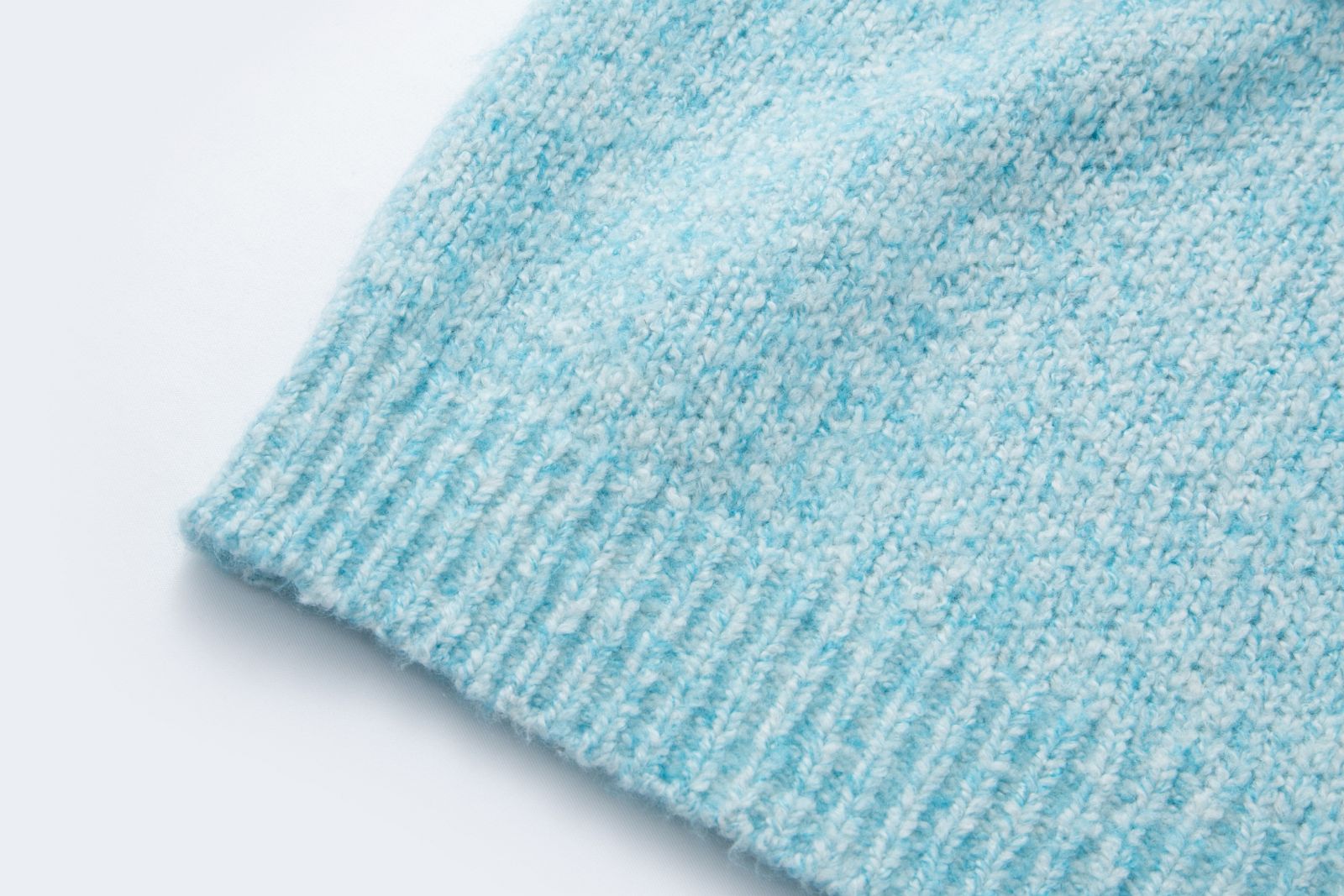 Baumwollpullover TURQUOISE