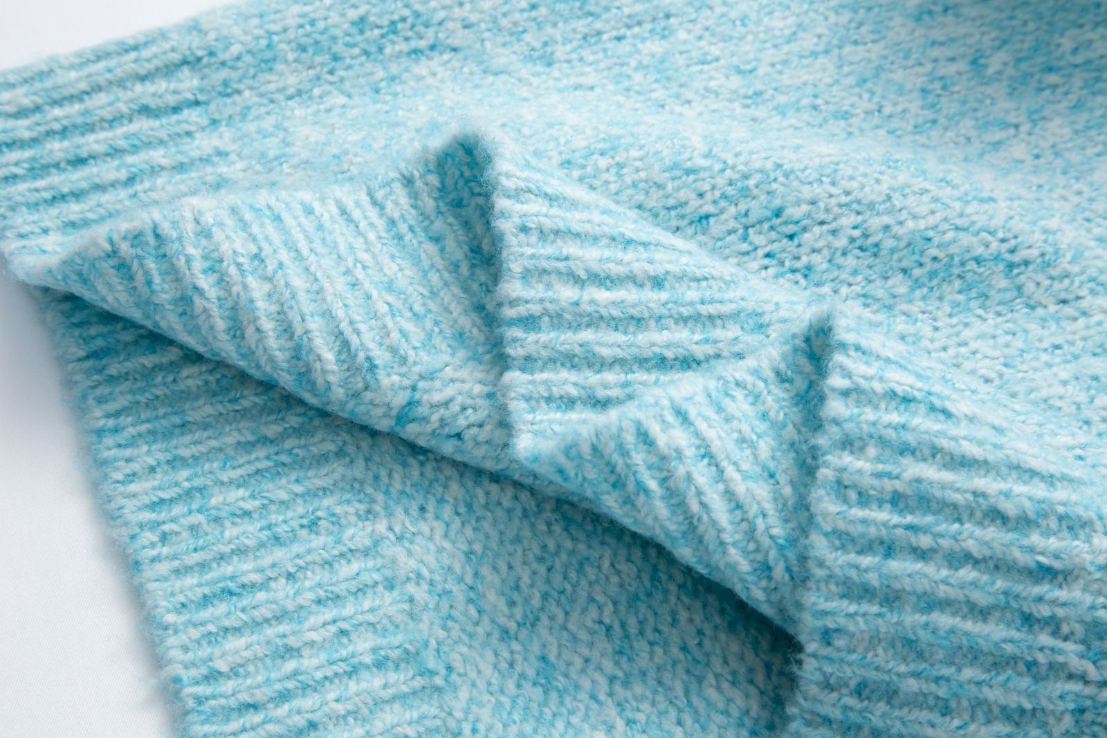Baumwollpullover TURQUOISE