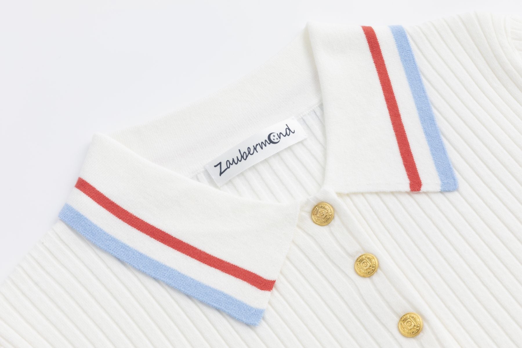 3/4 Arm Pullover WHITE