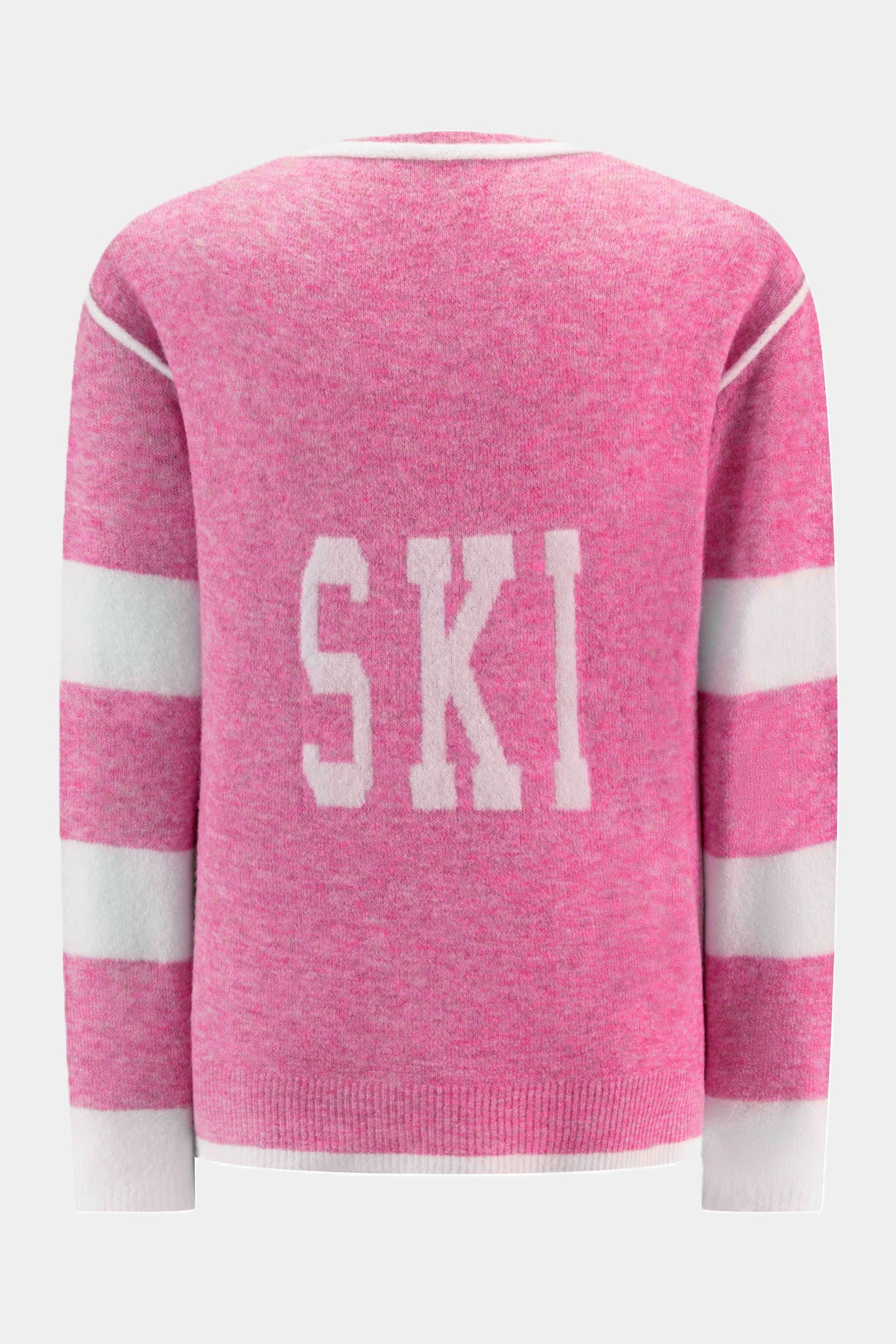 Strickpullover mit Schriftzug „APRÈS SKI“ PINK G/L FEHLT