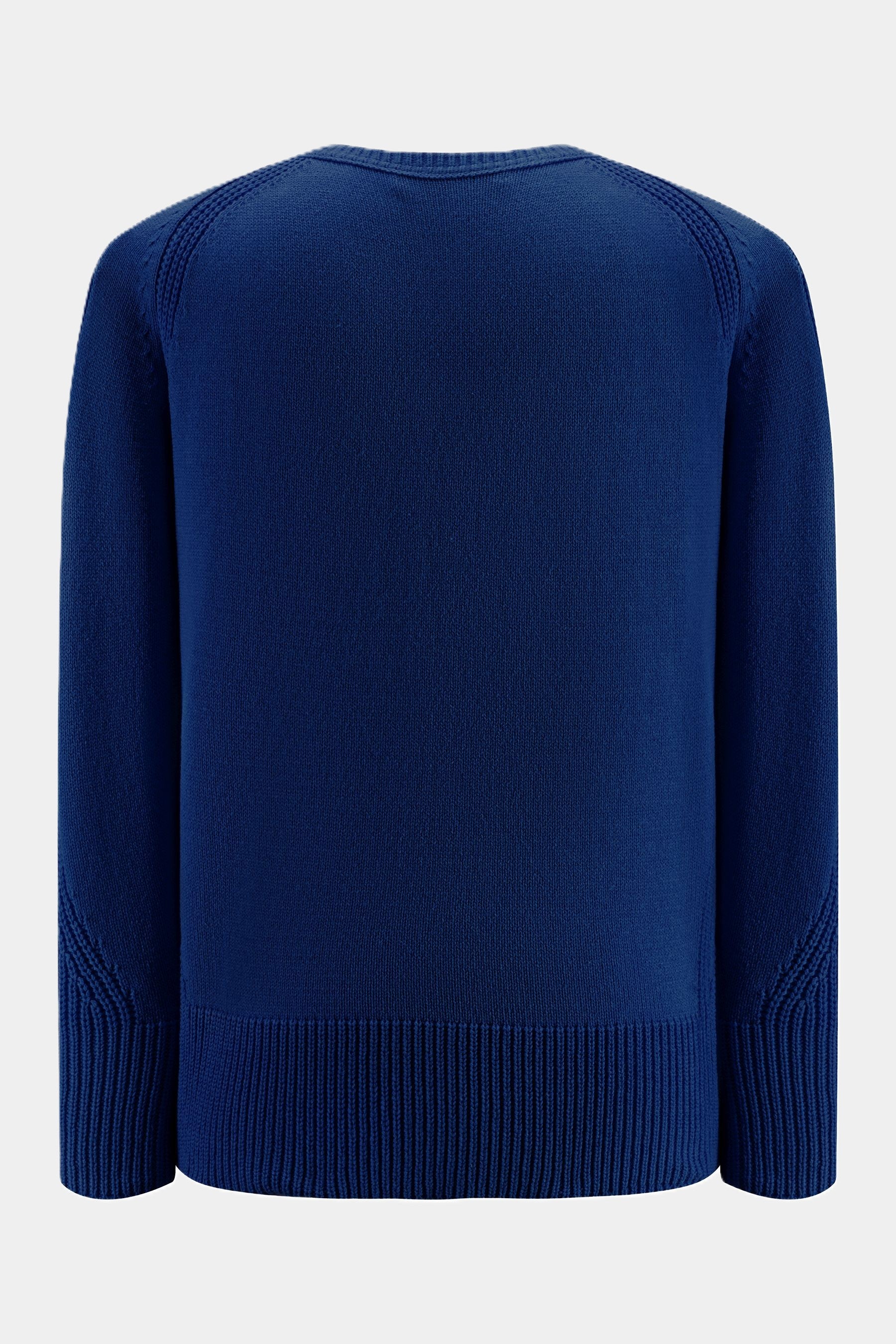 Zaubermond Strickpullover mit Strukturakzenten QUEENS BLUE L/G FEHLT