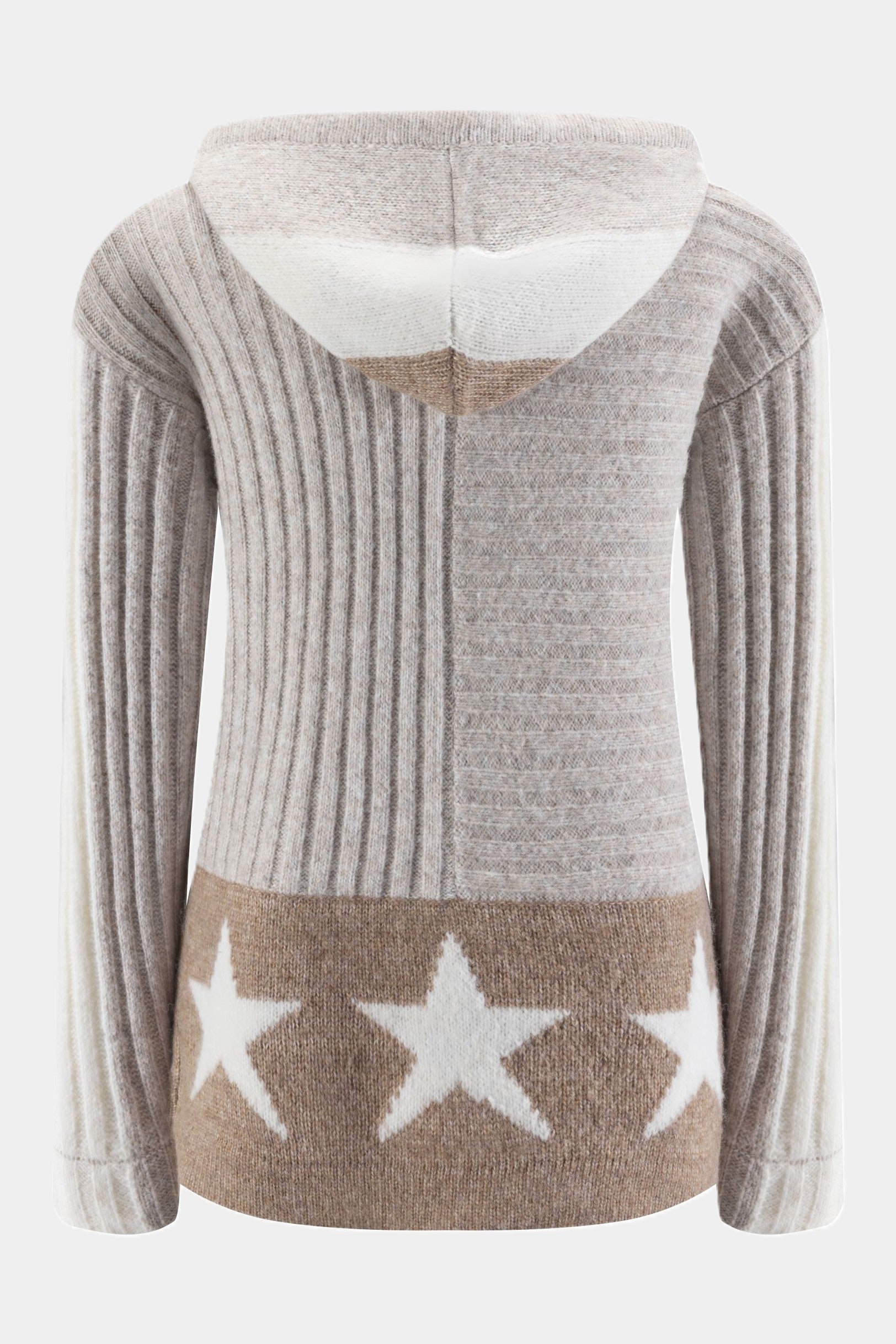 Zaubermond Kapuzenpullover mit Sternenmuster MARMOR