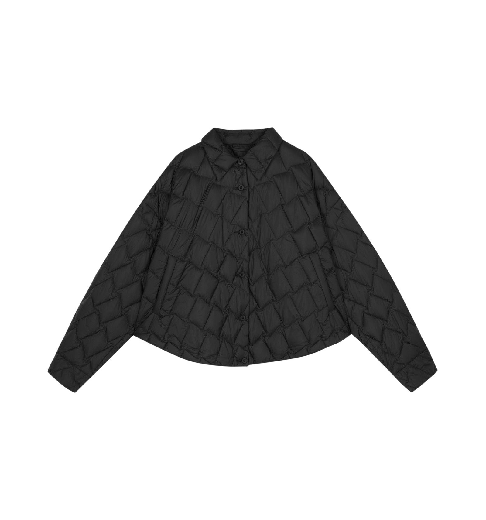 Damen Oversize Daunenjacke mit Gummiband JNBY