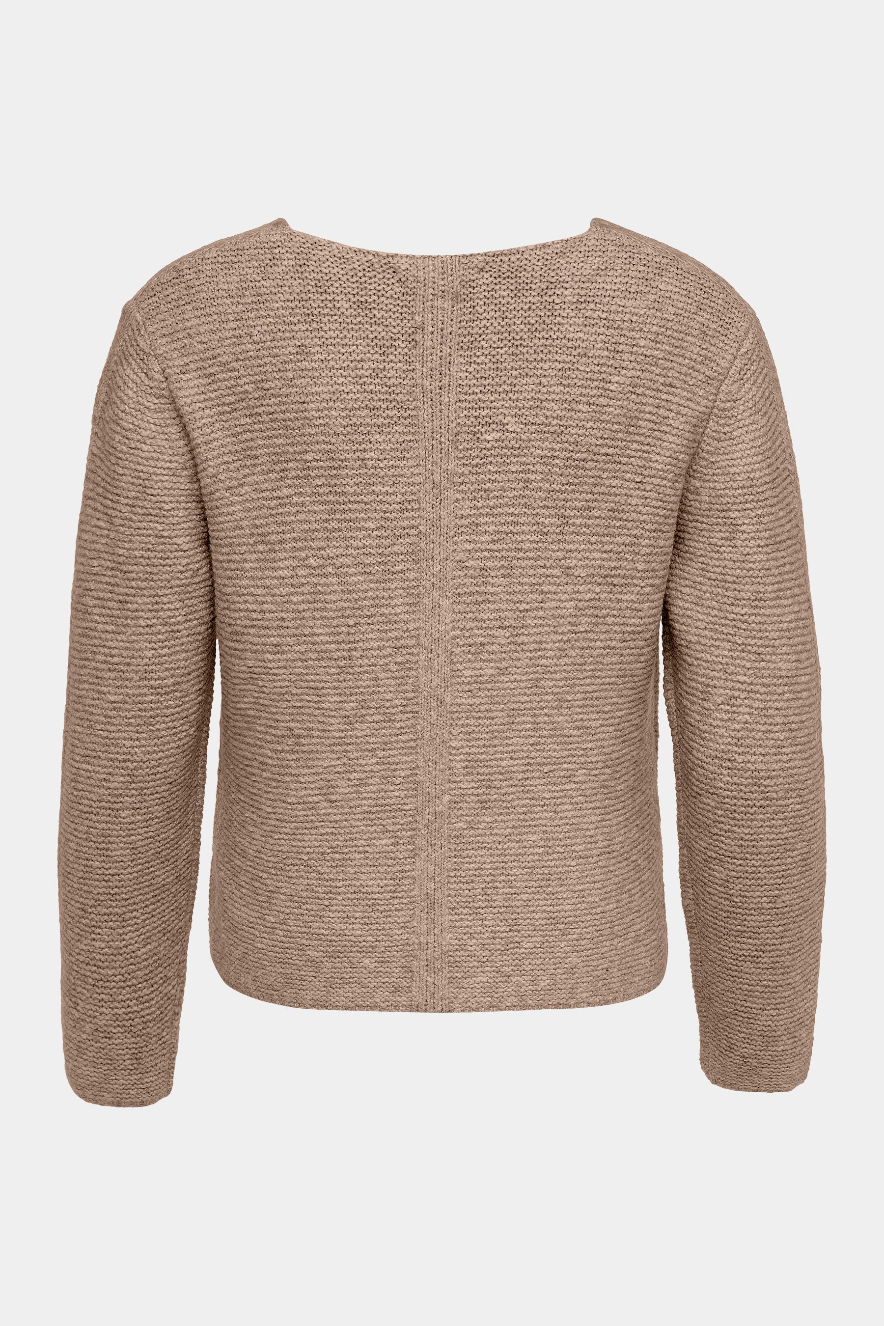 Cassis V-Ausschnitt Pullover TAUPE