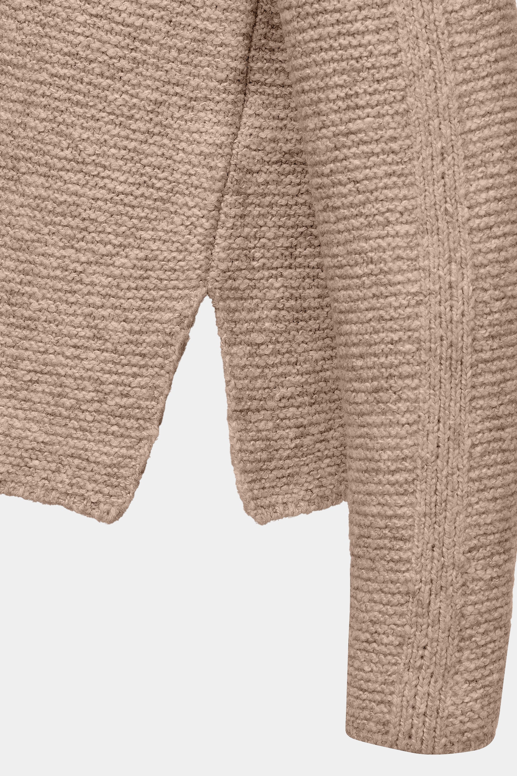 Cassis V-Ausschnitt Pullover TAUPE
