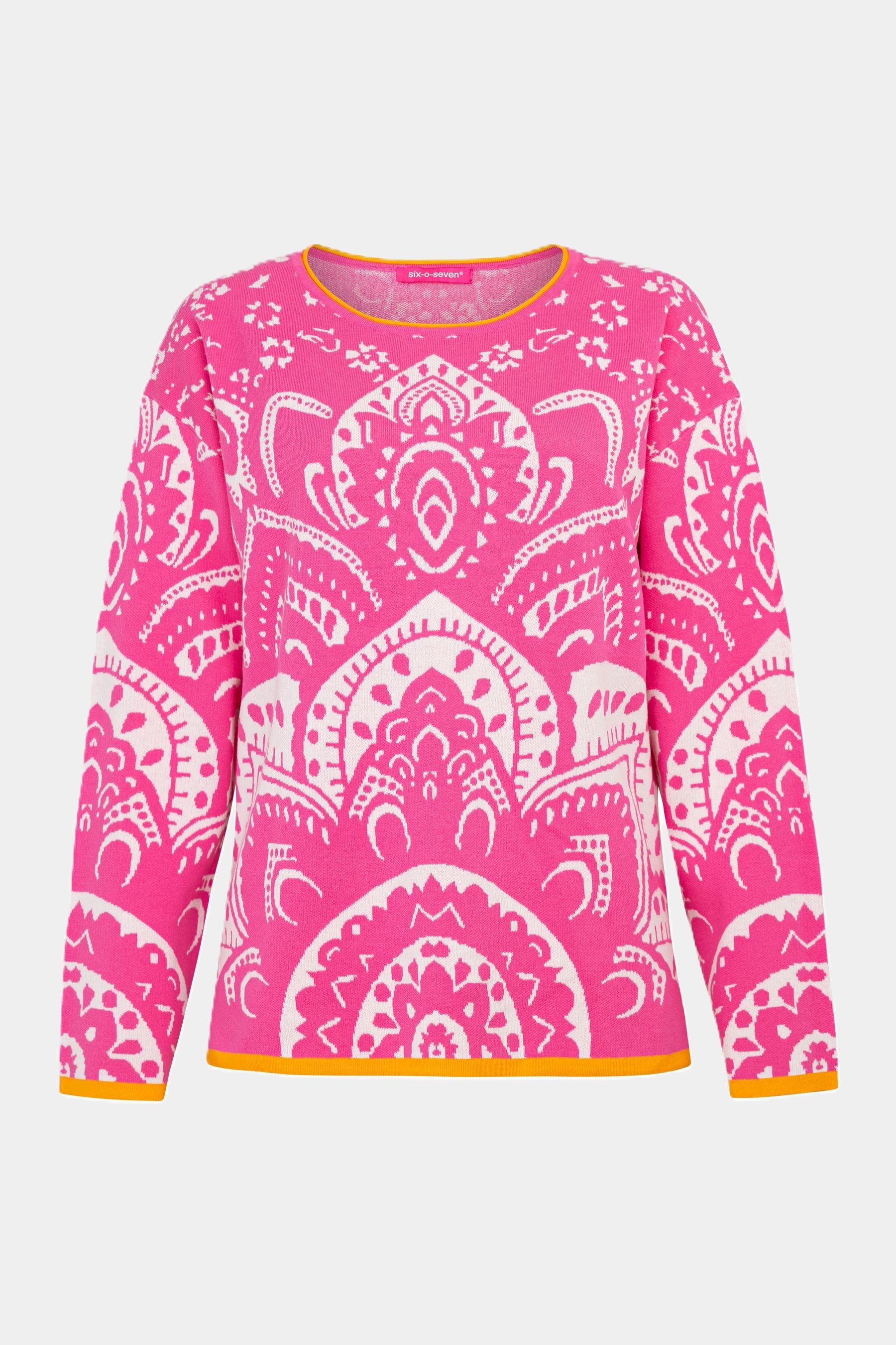 Trui met mandala-allover-patroon CANDY