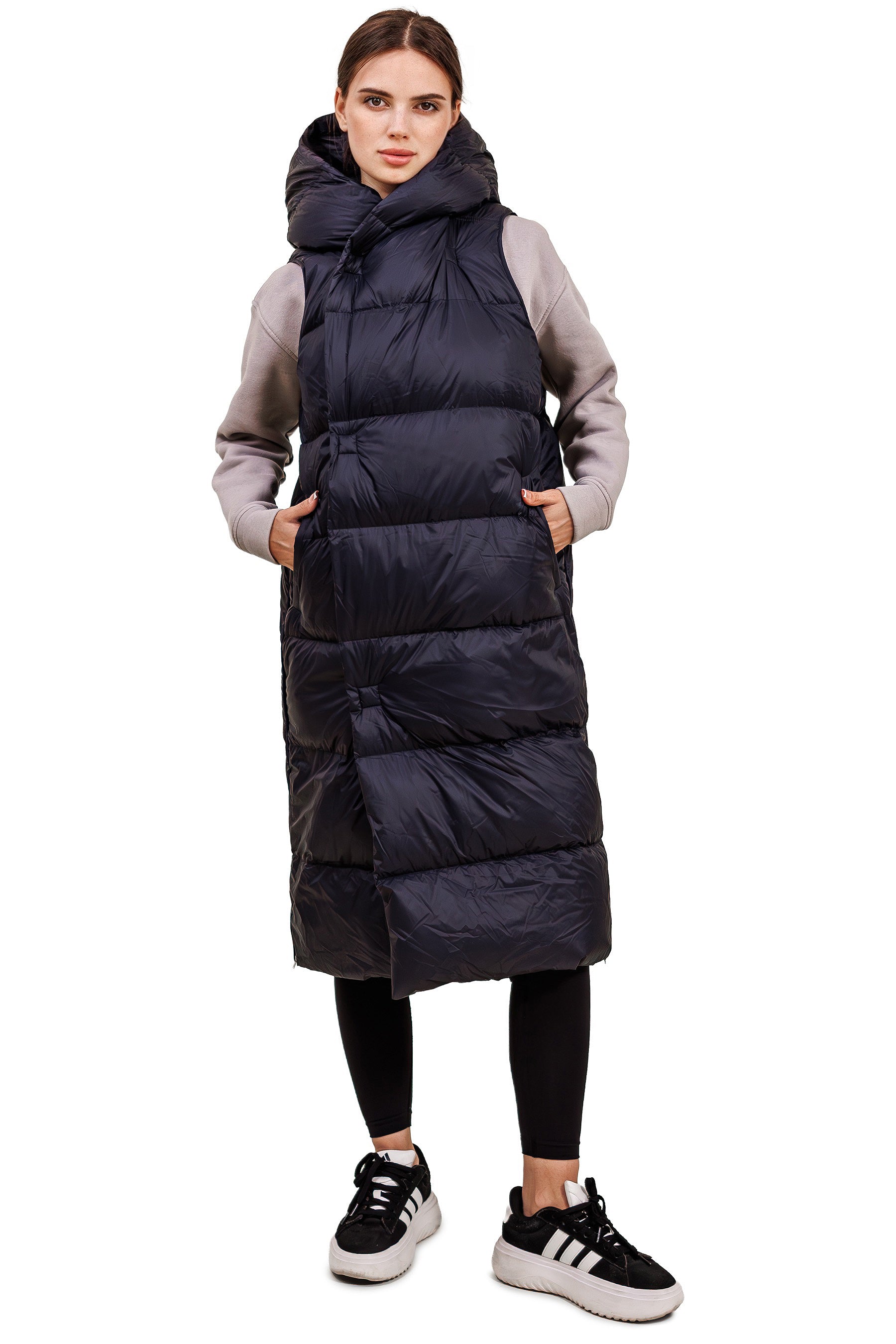 Light down vest DARKNAVY