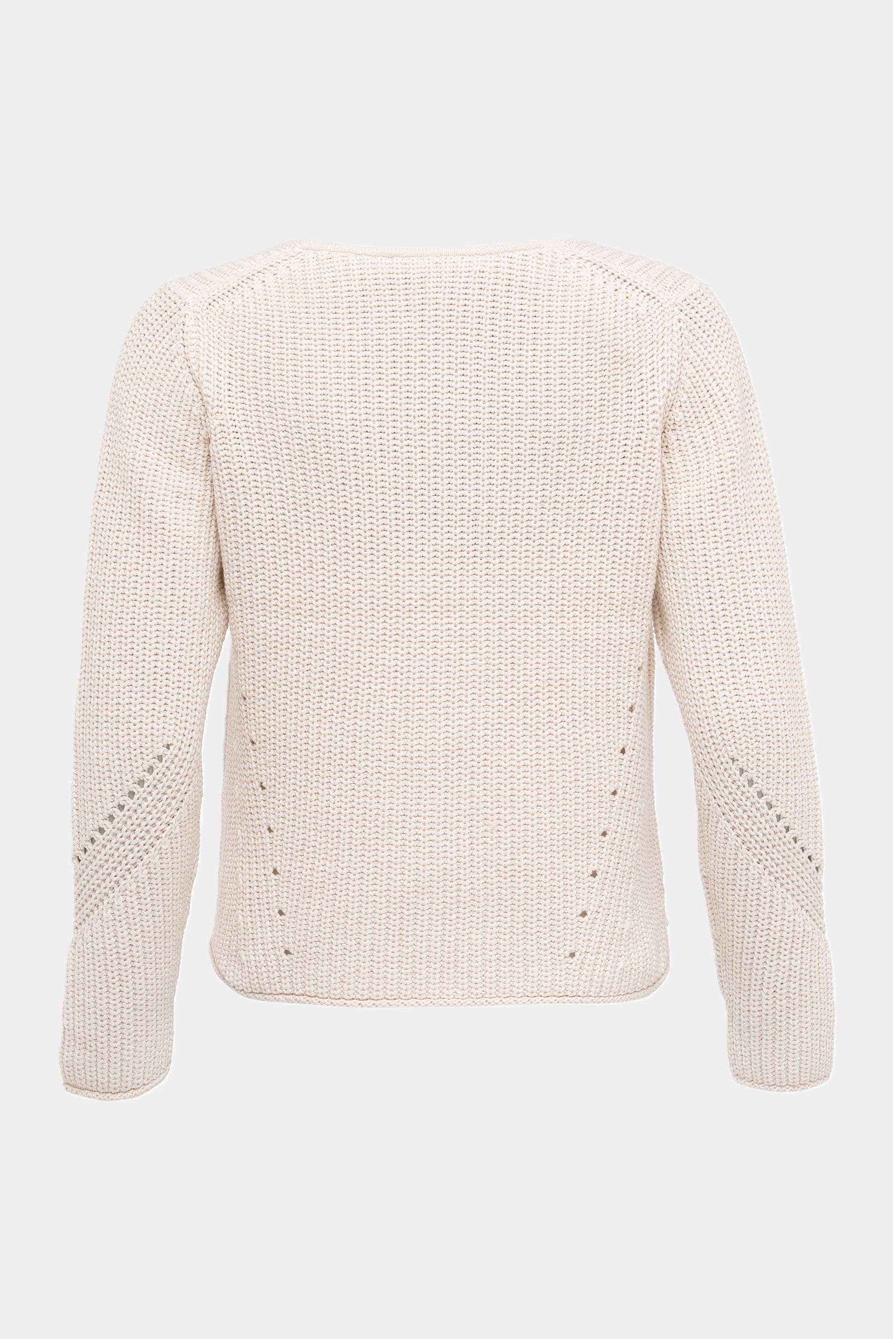 Cardigan with lace embroidery KITT