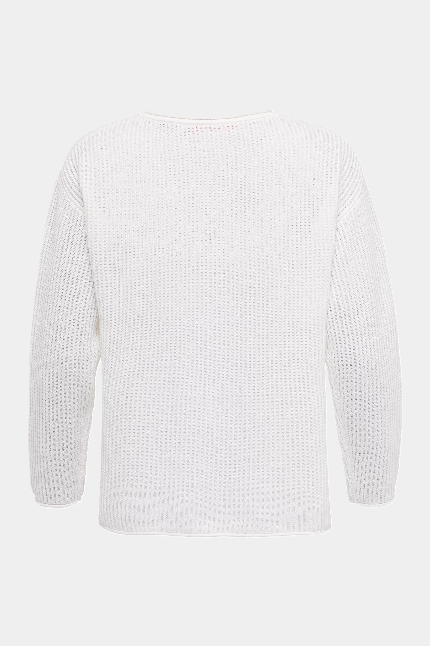 Pull en tricot BLANC