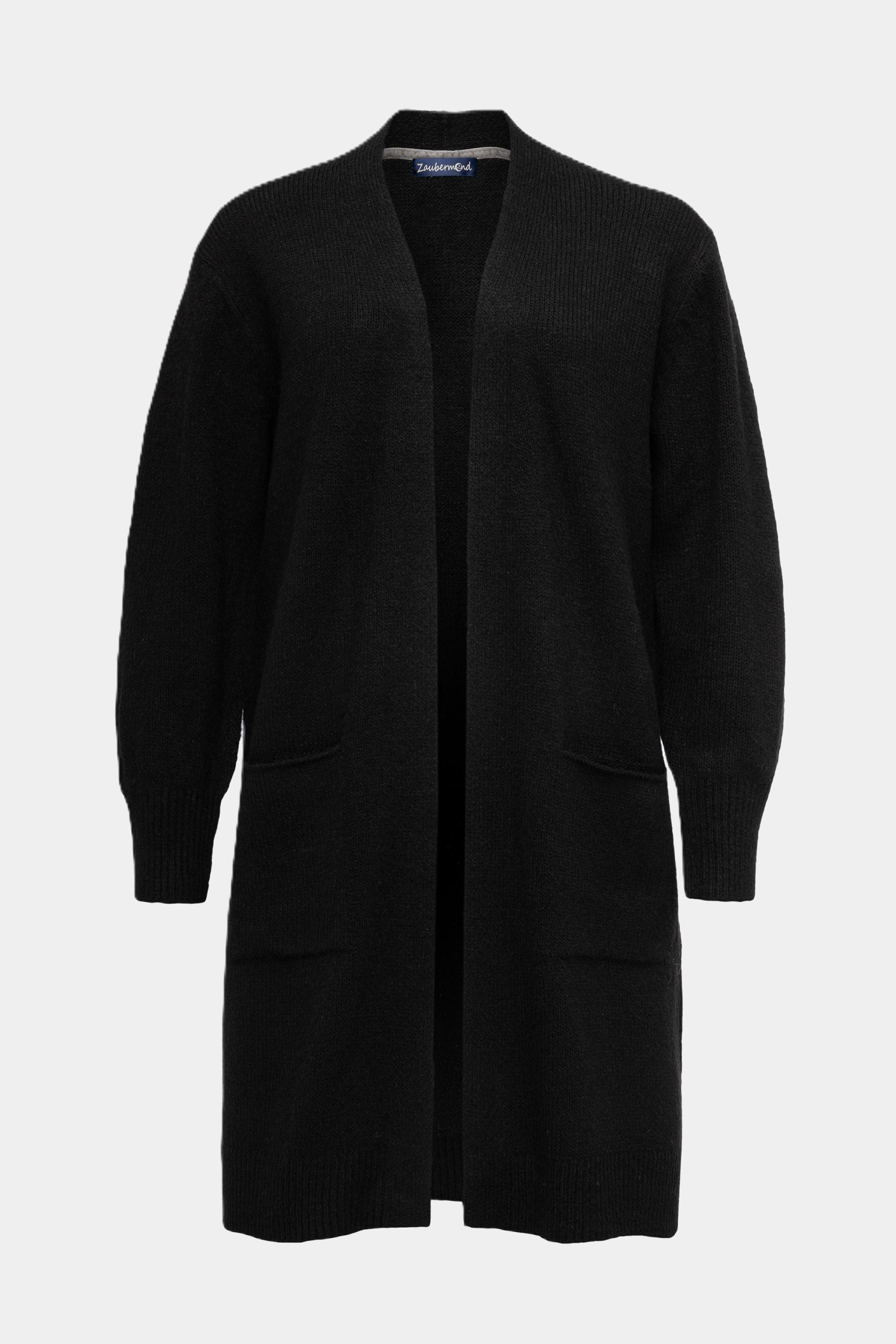 Knitted cardigan BLACK