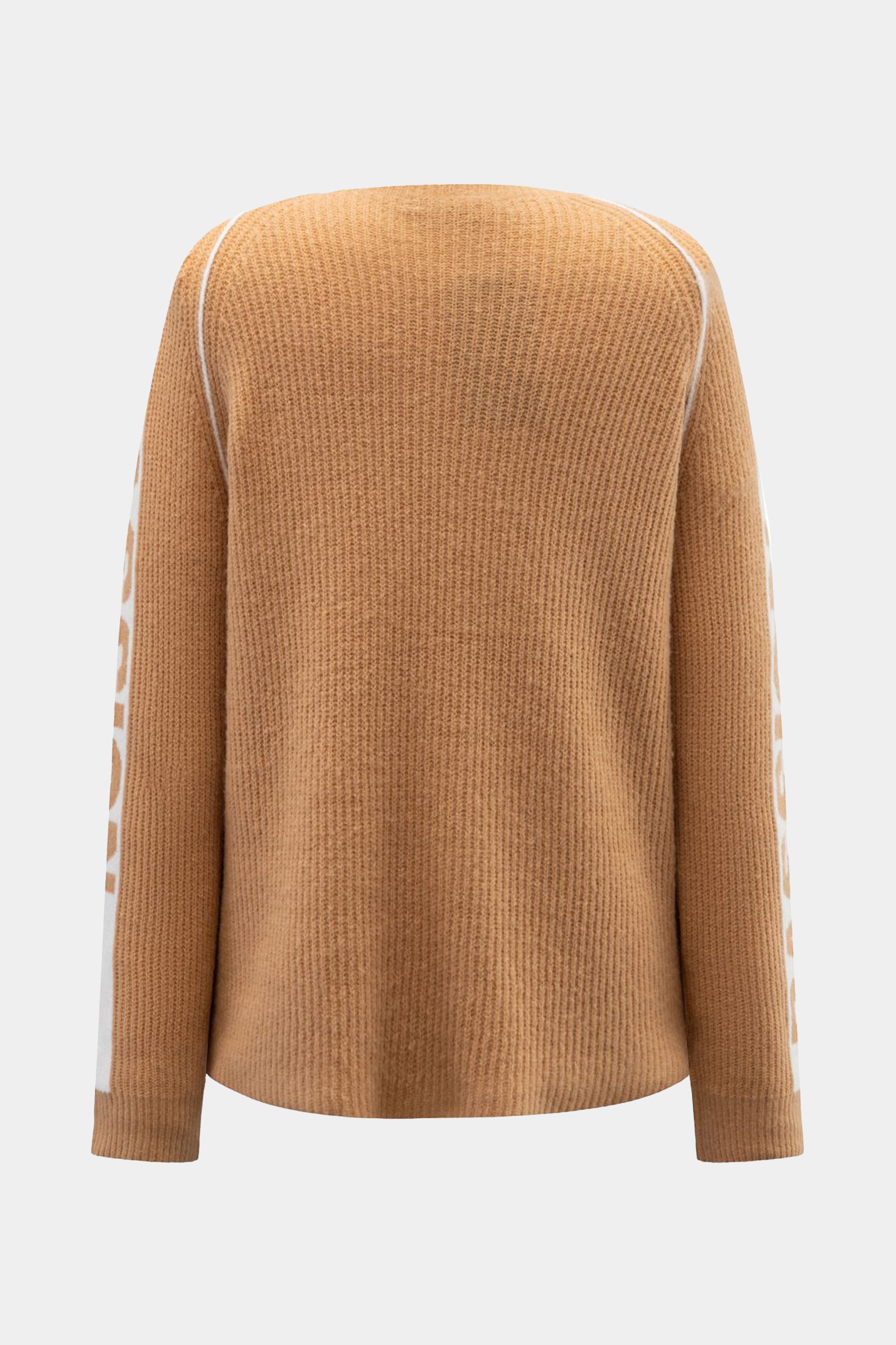 Knitted sweater CAMEL
